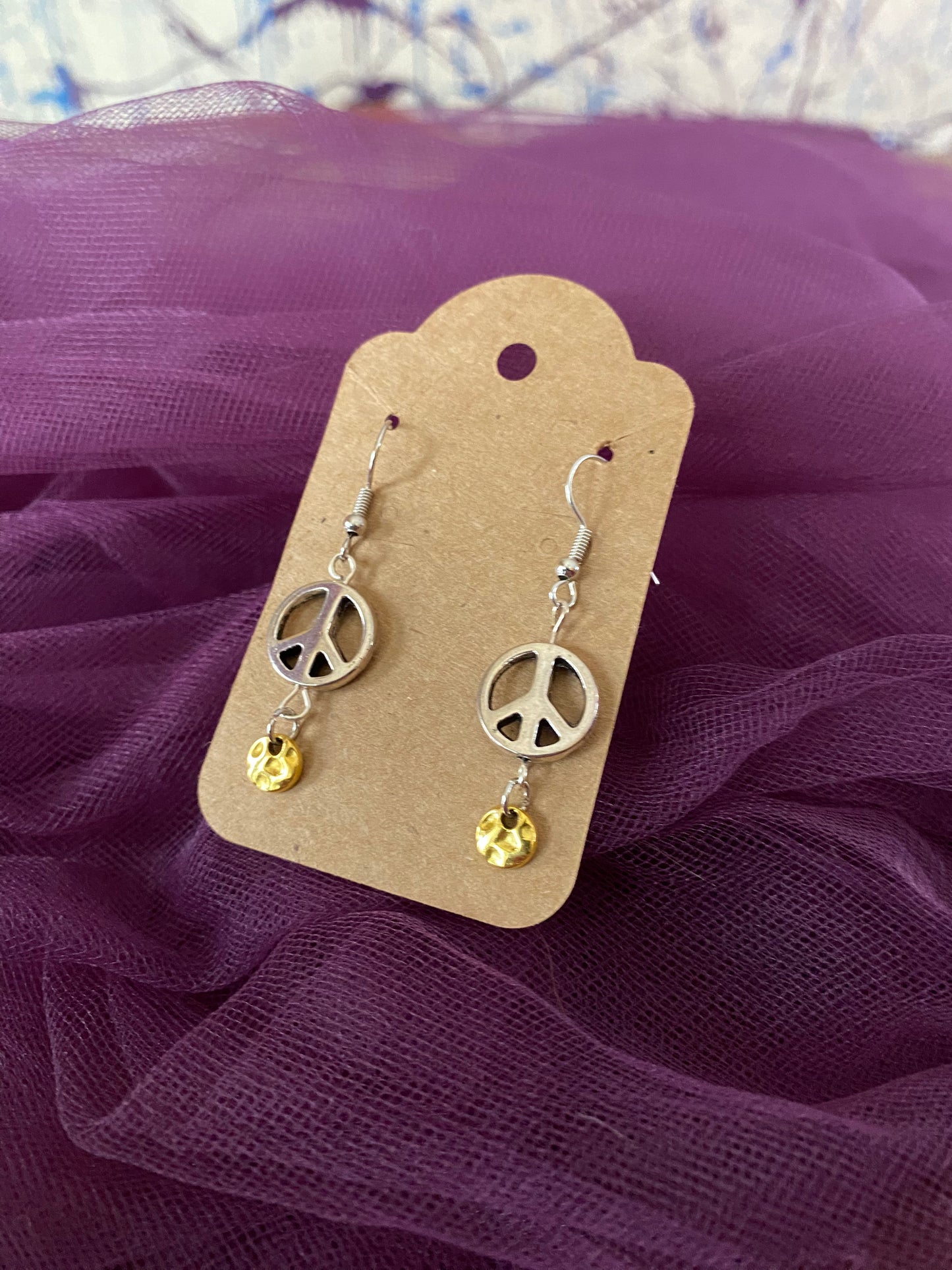 Peace Sign Earrings