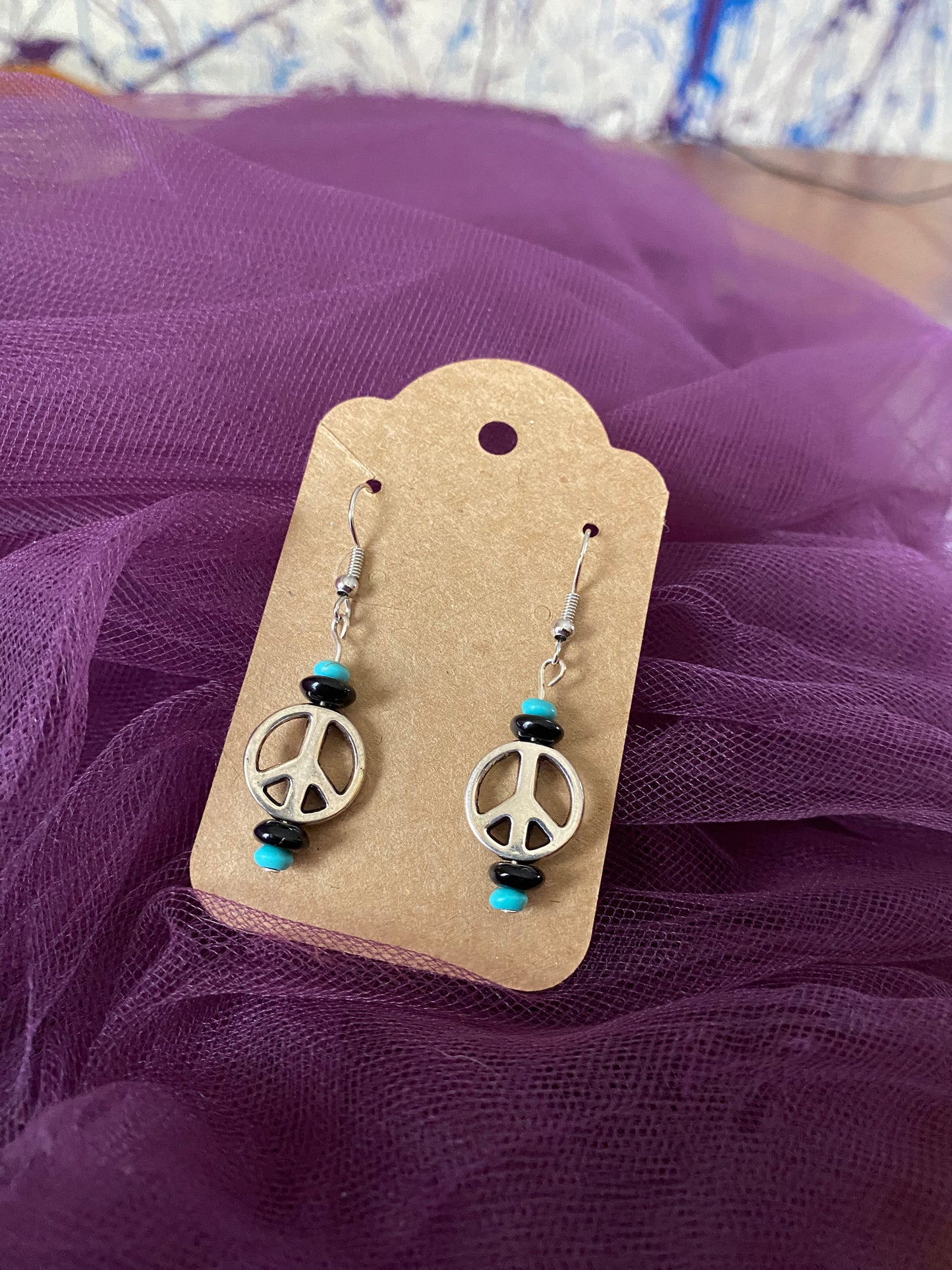 Peace Sign Earrings