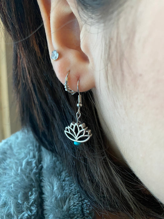 Lotus Flower earrings